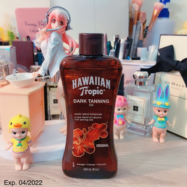 Hawaiian tropic Dark tanning oil 240 ml. ไปทะเลผิวมันต้องแทนอ่ะแกร 🌞✨