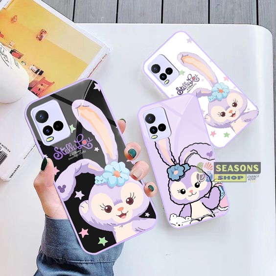 [VIVO Y21 Y21s Y33s] Softcase Kaca Vivo Y21 Y33s - Softcase Glass Glitter Vivo Y21 Y21s Y33s - Softc