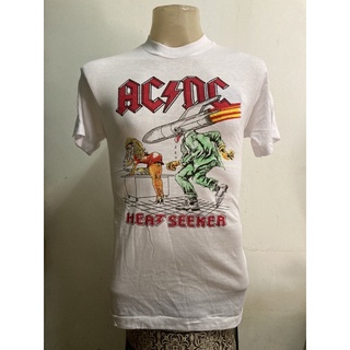 เสื้อวง ACDC สไตล์วินเทจ มีไซร้ M L นะคับ