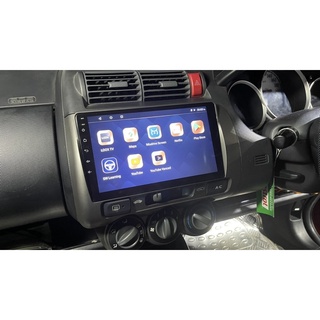 Honda jazz GD 2003-2006 จอแอนดรอยด์ตรงรุ่นพร้อมหน้ากาก ปลั๊กตรงรุ่น ไม่ตัดสายไฟ