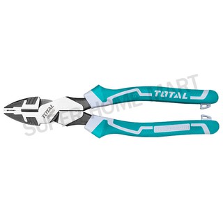 Total คีมปากจิ้งจก 9 นิ้ว High Leverage รุ่น THT210906S ( Combination Plier )