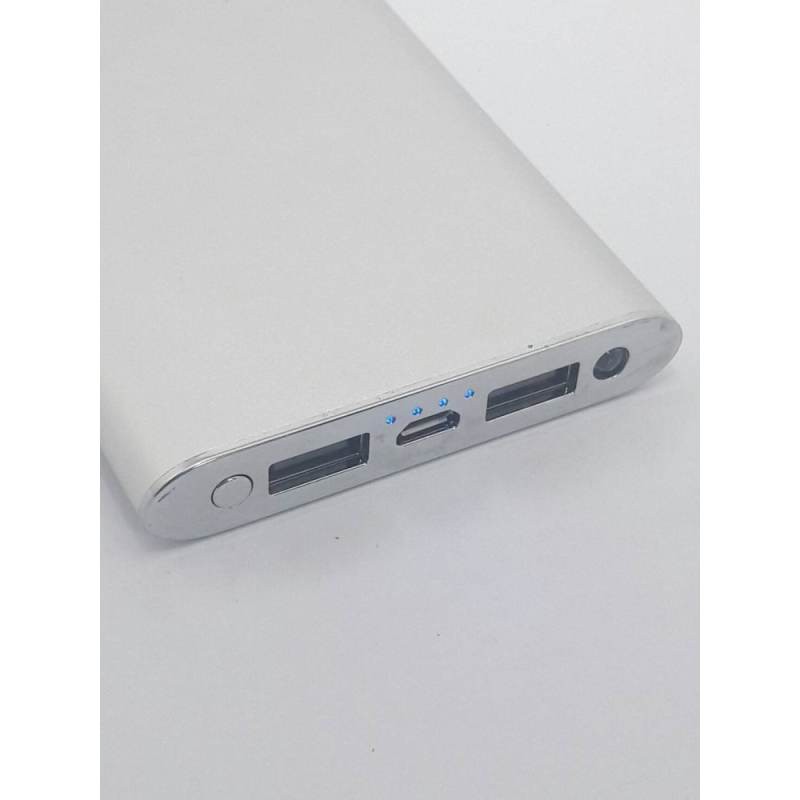 BLL Power Bank แบตสำรอง 15000mAh (สีเงิน) รุ่น 5832 USB 2 Port