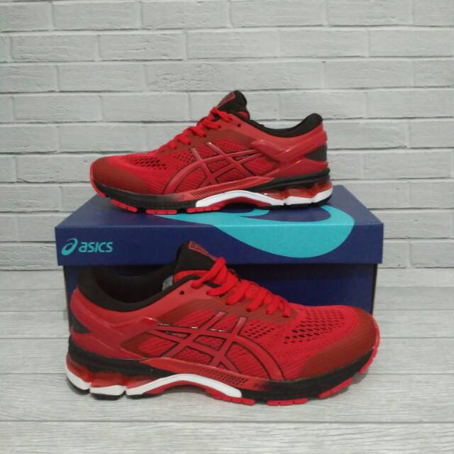 Asics Gel Kayano 26 รองเท้ากีฬารองเท้าวิ่งสําหรับผู้ชาย