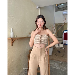 NORI CARAMEL TOP+PANTS