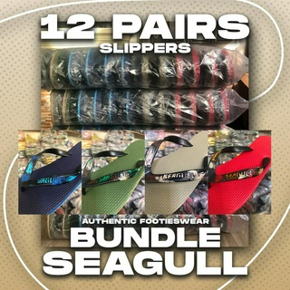 PER BUNDLE SEAGULL SLIPPERS QUALITY MAKAPAL for Men and Women Unisex 12 PAIRS