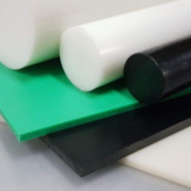 คันเบ็ด PE / HDPE / Polyethylene สีขาว ( 10mm D ถึง 50mm D )