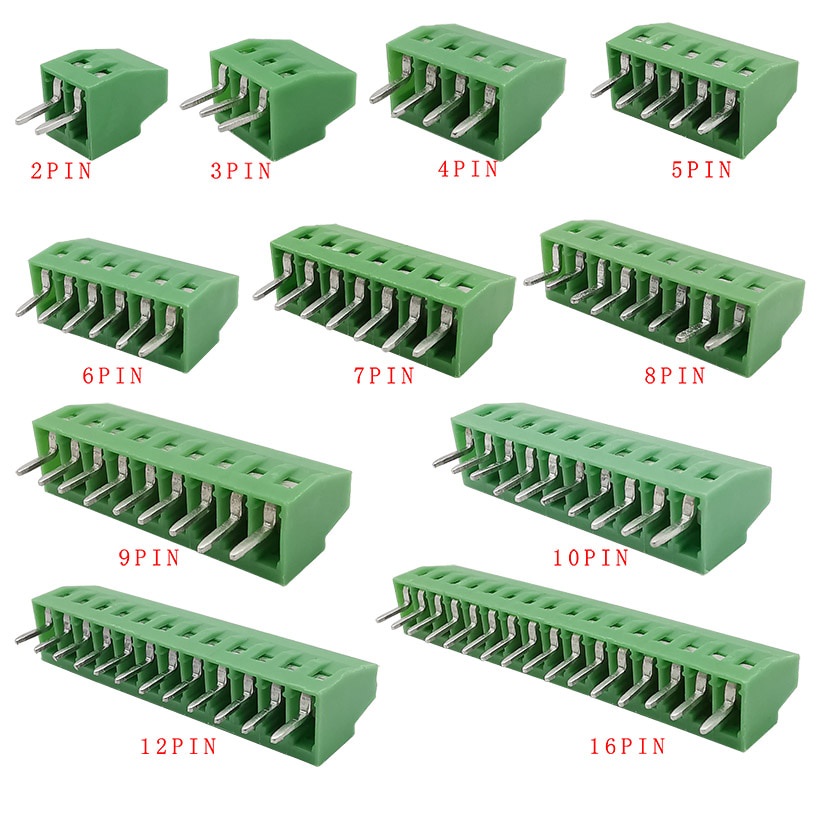 ขั้วต่อสกรู KF128 2.54 มม. KF128-2.54 2P 3P 4P 5P 6P 7P 8P 9P 10P 12P 16P PCB ขนาดเล็ก สําหรับสายไฟ 10 5 ชิ้น ราคา ถูกที่สุด ดีลบีเคเค แกลเลอรีภาพที่ 3