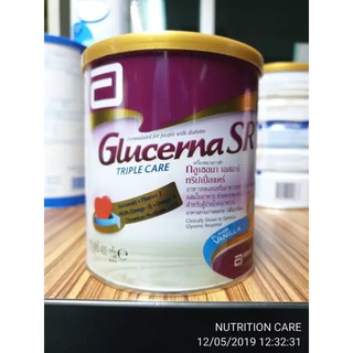 Glucerna SR Triple Care 400 G กลูเซอนา เอสอาร์ ทริปเปิ้ลแคร์ 400 กรัม GWhite400g