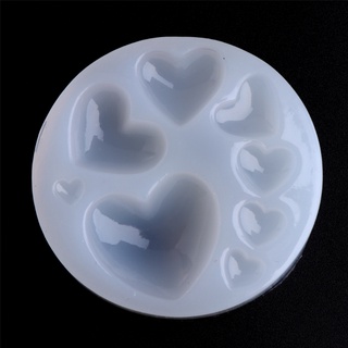 time* Heart Shapes Silicone Mold Jewelry Model Mould Tools Decoration Jewels Tackles