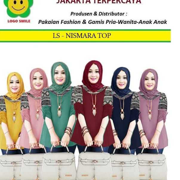 LS 54758-56347-58487-60467 NISMARA TOP เสื้อสตรีแฟชั่นล่าสุด เสื้อ &