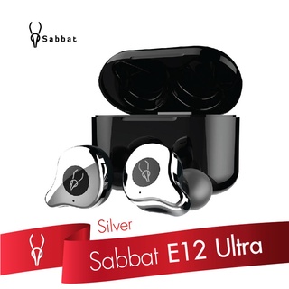 Sabbat E12 Ultra Silver หูฟังไร้สาย IPX5 Bluetooth 5.0