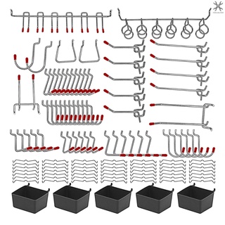 [Toolhelper] ชุดตะขอโลหะ สําหรับแขวนหมุด 114 ชิ้น