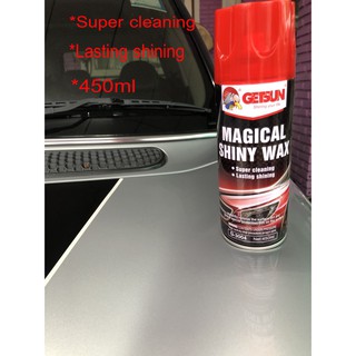 GETSUN MAGICAL SHINY WAX 450ml แวกซ์เคลือบสีรถและป้องกันคราบสกปรก ขนาด450mlT1009