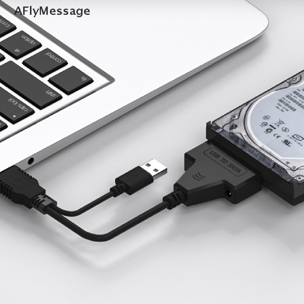 Afl อะแดปเตอร์สายเคเบิล SATA เป็น USB 3.0 2.0 UP เป็น 6 Gbps 7+15/22 pin สําหรับฮาร์ดไดรฟ์ภายนอก SSD HDD SATA III SATA 3 TH 2.5 นิ้ว
