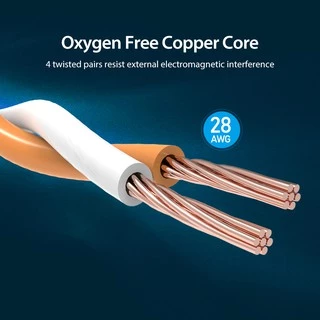 Vention Ethernet Lan Cable CAT8 40Gps 2000Mhz สายเคเบิล RJ45 สําหรับเล่นเกมความเร็วสูงระดับมืออาชีพ
