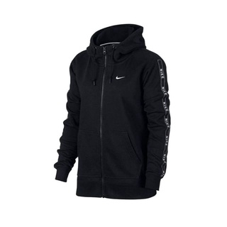 [ลิขสิทธิ์แท้] NIKE WOMEN NSW HOODIE FZ LOGO TAPE JACKET HOODIE แจ็กเกต ไนกี้