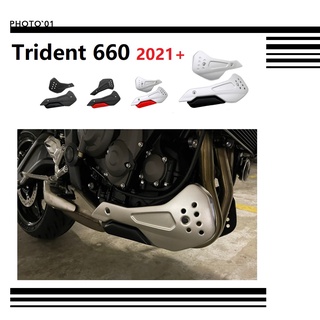 Psler การ์ดแคร้ง กันเครื่อง กันแคร้ง สําหรับ Triumph Trident 660 2021 2022