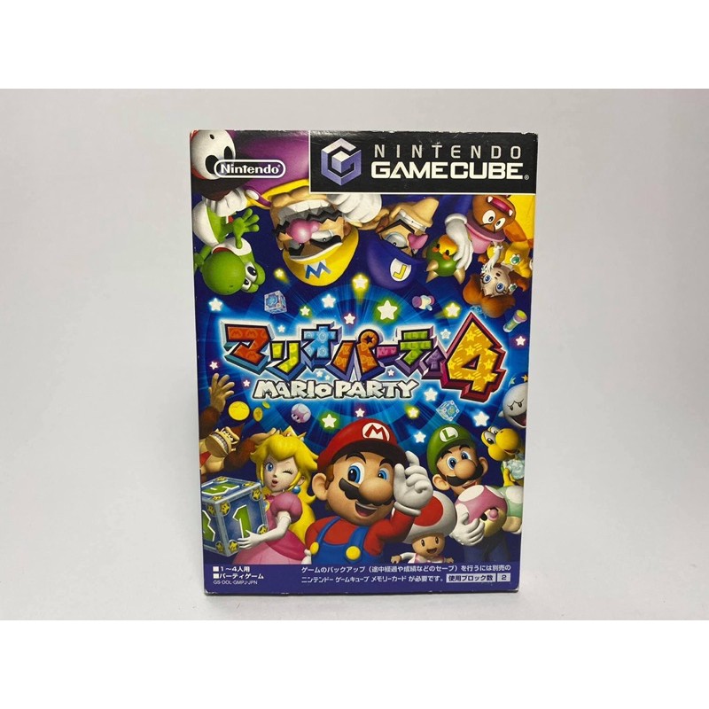 แผ่นแท้ GameCube (japan) MARIO PARTY 4 (game cube)