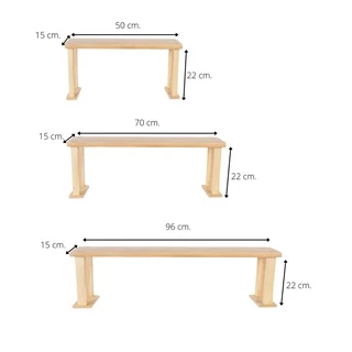 MINIWOOD ชั้นวางของ บนโต๊ะ บนซิ้งค์ในครัว หิ้งวางของเสริม (ลูกค้าประกอบเอง)