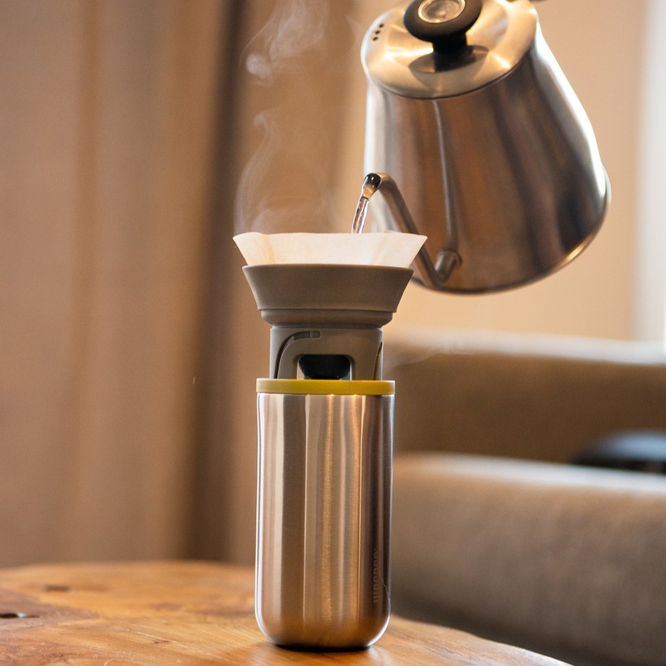 Wacaco Cuppamoka - Drip Coffee with Tumbler Mug อุปกรณ์ ดริปกาแฟ ดริปพกพา เครื่องทำกาแฟ สายแคมป์ กาแฟดริป แคมปิ้ง