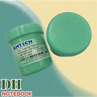 ฟลักซ์กระปุก สีเขียวAMTECH NC-559-ASM-UV(TPF) ขนาด 100 GRAMS