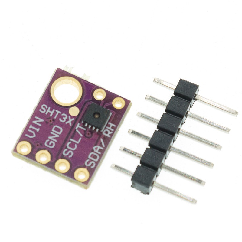 SHT31 อุณหภูมิ SHT31-D ความชื้นเซนเซอร์โมดูล Microcontroller IIC I2C Breakout Weather 3V 5V Complian