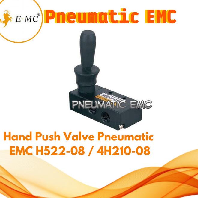 วาล์วดันมือนิวเมติก Emc H522-08/4H210-08