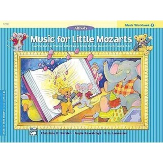 Music for little Mozarts lesson หนังสือเปียโนMLM work bookเล่ม3 🎹