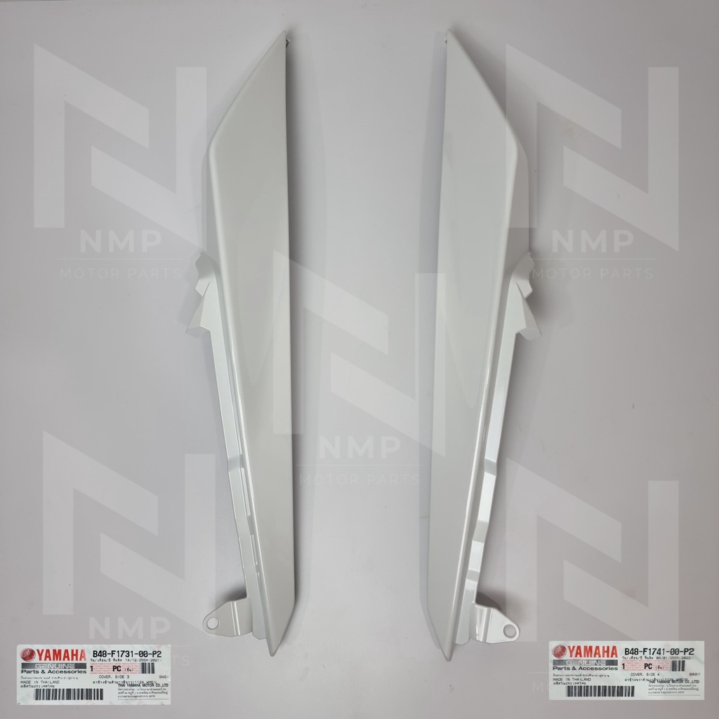 PRE ORDER ฝาข้าง ฝาครอบท้าย ตัวบน  M-SLAZ แท้ YAMAHA  70