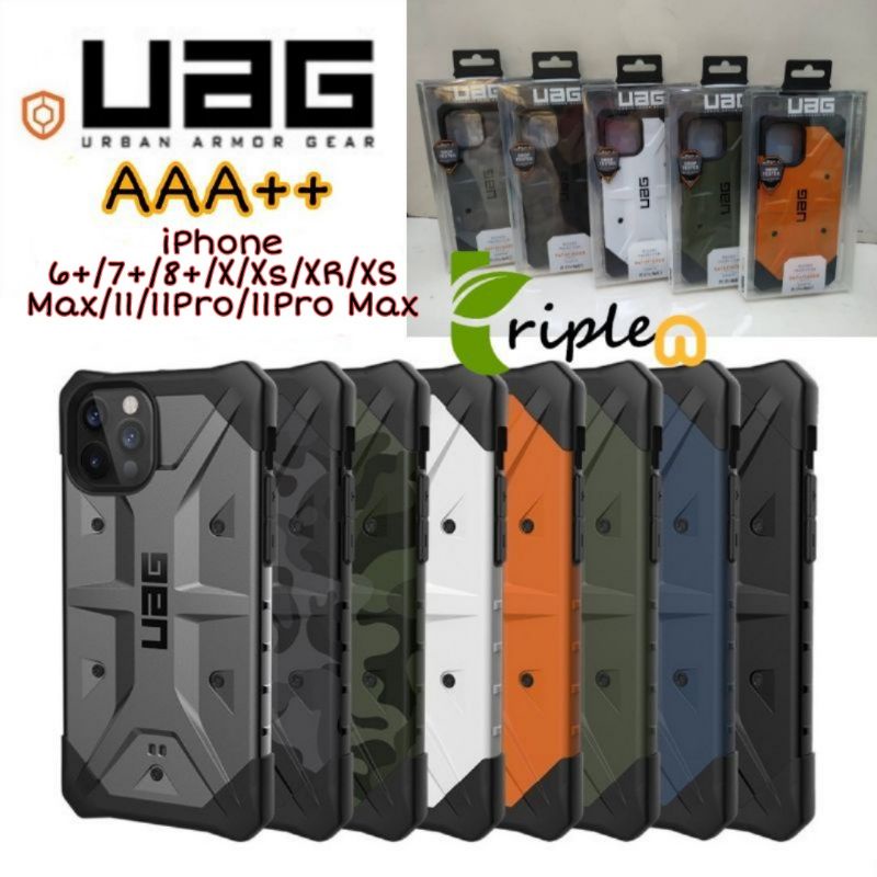 เคสกันกระแทก เกรด AAA UAG Pathfinder SE Camo Case ลายทหาร สำหรับ iPhone 6+/6s+/7+/8+/X/Xs/XS Max/11/11Pro/11promax #7