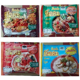 บะหมี่กึ่งสำเร็จรูปขายปลีกแบบเพ็ค​3ซอง ซือดะ ฮายี จายา​ รุสกี​ โซวโซว​ โคคา​ มาม่ามีฮาลาล​ Halalมีให้เลือกหลายรสชาติ