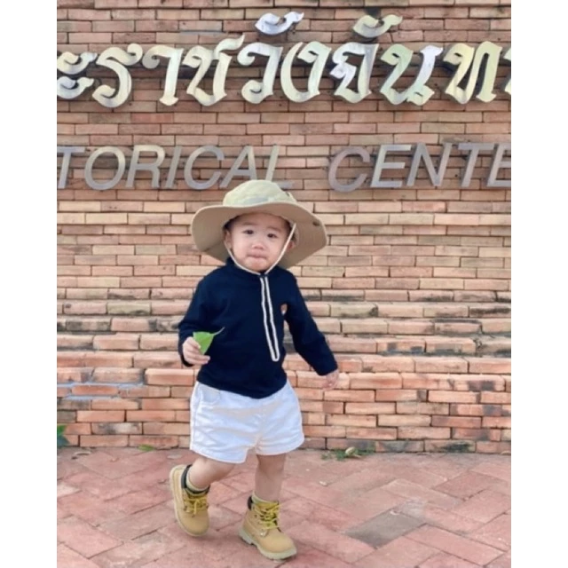 หมวกแค้มปิ้ง หมวกเดินป่า ปักชื่อได้ สำหรับเด็กและผู้ใหญ่ thumbnail 7