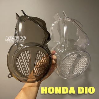 ฝาครอบเครื่อง แบบใส Honda Dio สูบตั้งเท่านั้น