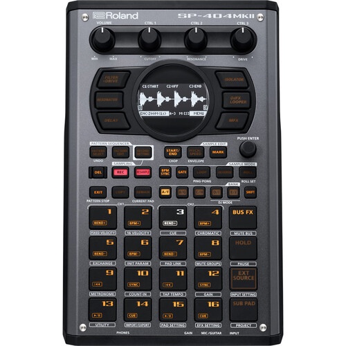 Roland SP-404MKII *ของแท้รับประกันศูนย์* เครื่องเล่นแซมป์เสียง,144 Samples/Patterns,37 Effect,DJ Mode,Streaming,16GB