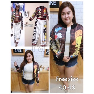 Bigsize เสื้อแจ็คเก็ต