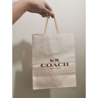 Coach bag ถุงกระดาษมือ2สภาพใช้งาน