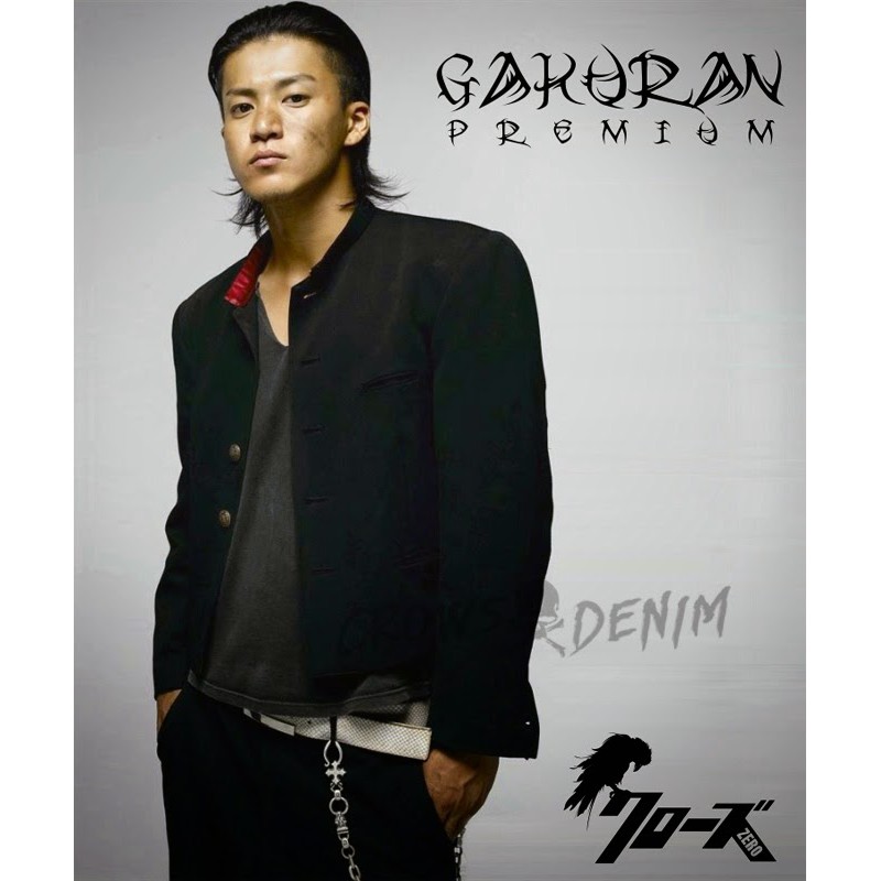 เสื้อแจ็คเก็ตผู้ชาย, เสื้อแจ็คเก็ต GENJI GAL, เสื้อแจ็คเก็ตลําลอง, CROWS ZERO JACKETS, เสื้อแจ็คเก็ต