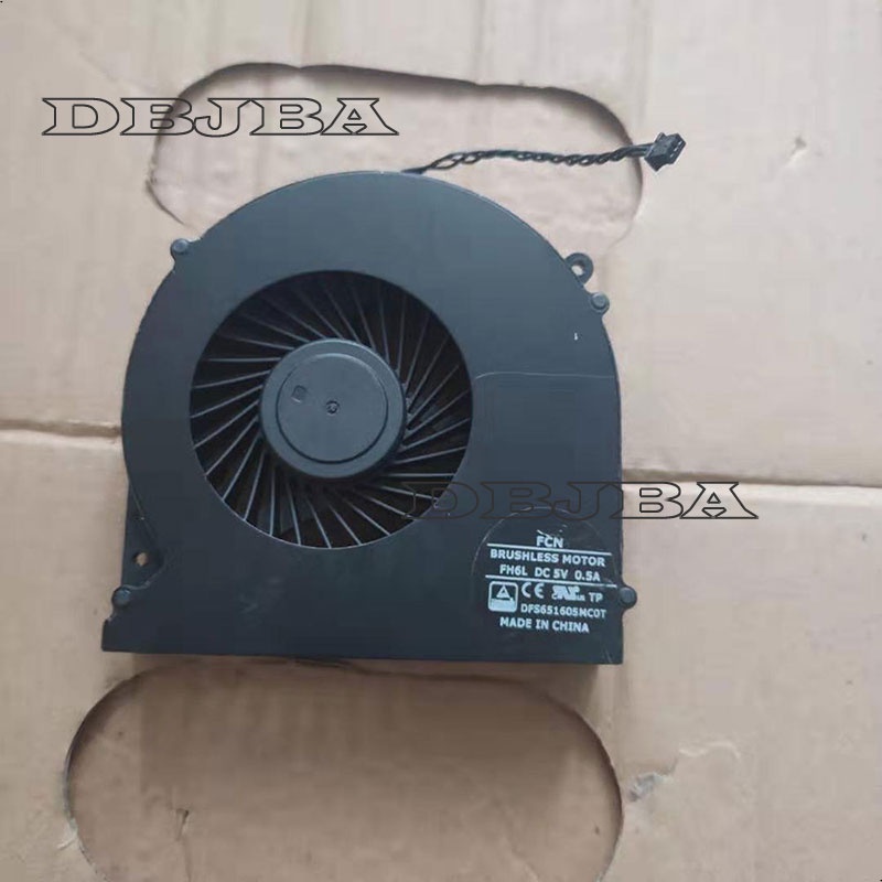 พัดลมระบายความร้อนสําหรับ CLEVO 6-31-P870S-101 P870DM-G P775DM-G FH6L DFS651605พัดลม MC0T