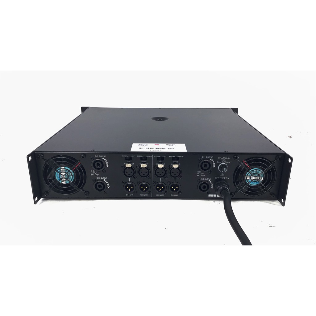 MICROTECH  MT-4400 MT4400 MT 4400 เพาเวอร์แอมป์ 4 ชาแนล ขยาย ไมโครเทค แอมป์ 4CH 400W - รูปที่ 2