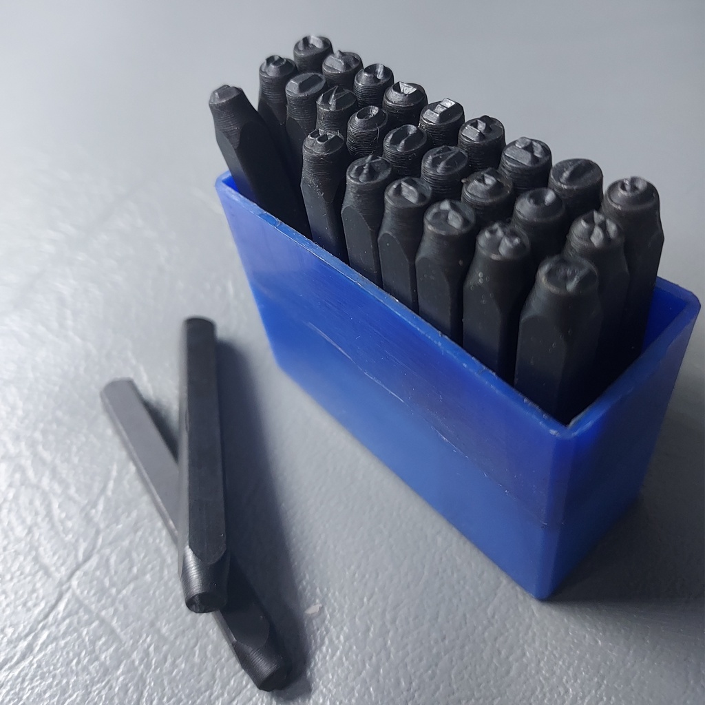 winton เหล็กปั๊มตัวอักษร 3 มม. เหล็กตอกอักษร สามารถใช้สร้างตัวอักษรบนแผ่น cryptosteel crypto steel c