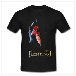 เสื้อยืด พิมพ์ลาย Lion King Disney สําหรับผู้ชาย ไซซ์ S ถึง 3XL
