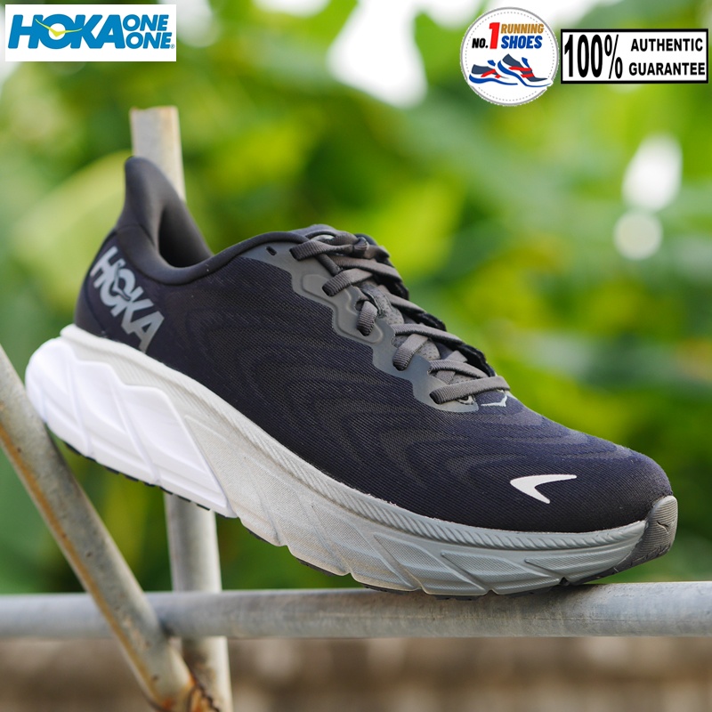 Hoka One One รุ่น Arahi 6 wide 1123196-BWHT ของเเท้ 100%