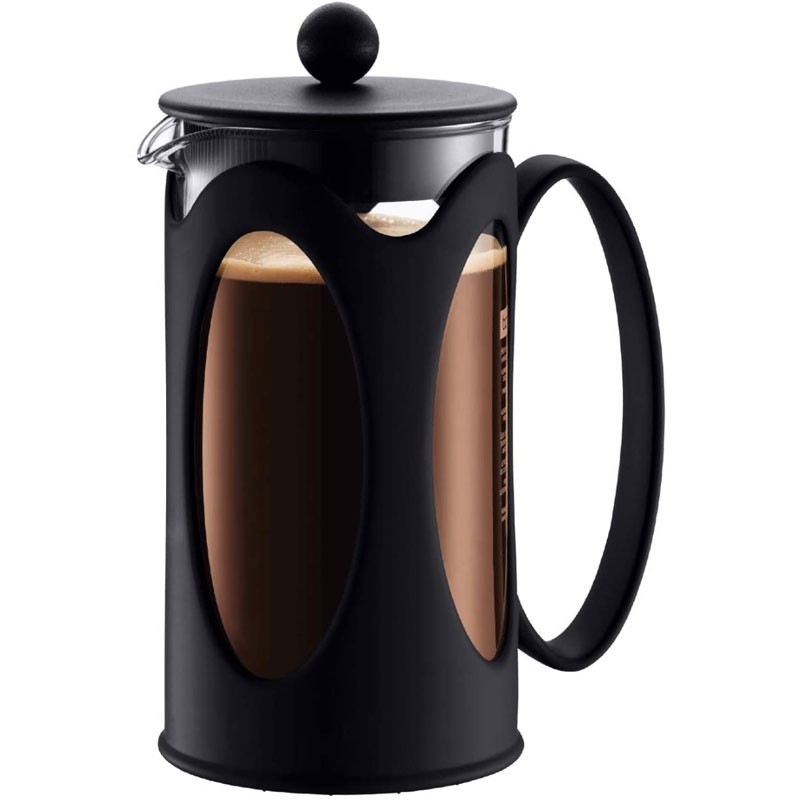 BODUM Kenya 8 Cup French Press เครื่องชงกาแฟ - สีดํา