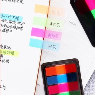 กระดาษโน๊ตกาวในตัว Sticky Note 5แถบ5สี ชิ้นละ กระดาษบันทึกโน๊ต