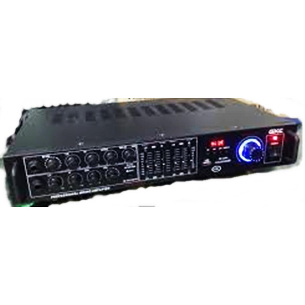 GXL เครื่องแอมป์ขยายเสียง  Prefessional Mixing Amplifier 3500 W บลูทูธ รุ่น GLA-330D (สีดำ)