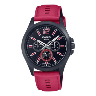 Casio นาฬิกาข้อมือ Men Watch รุ่น MTP-E350BL-1BVDF