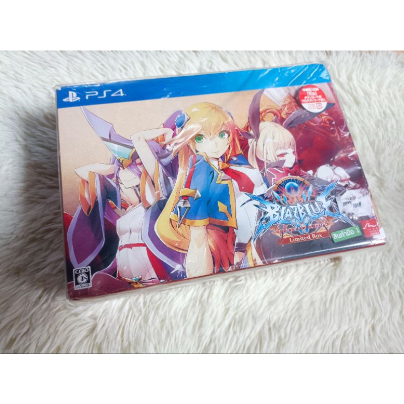 blazblue central fiction Limited Edition PS4