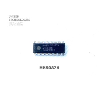 MK5087N ไอซีวงจรรวม DIP-16 MOSTEK IC DTMF Circuit (Pack 2 Pcs.)