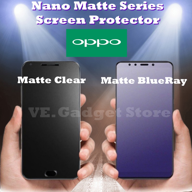 Matte Series Oppo R7 / R7s / R7 Plus / R7 Lite / R9s / R9s Plus / R9 Plus Pelindung Skrin