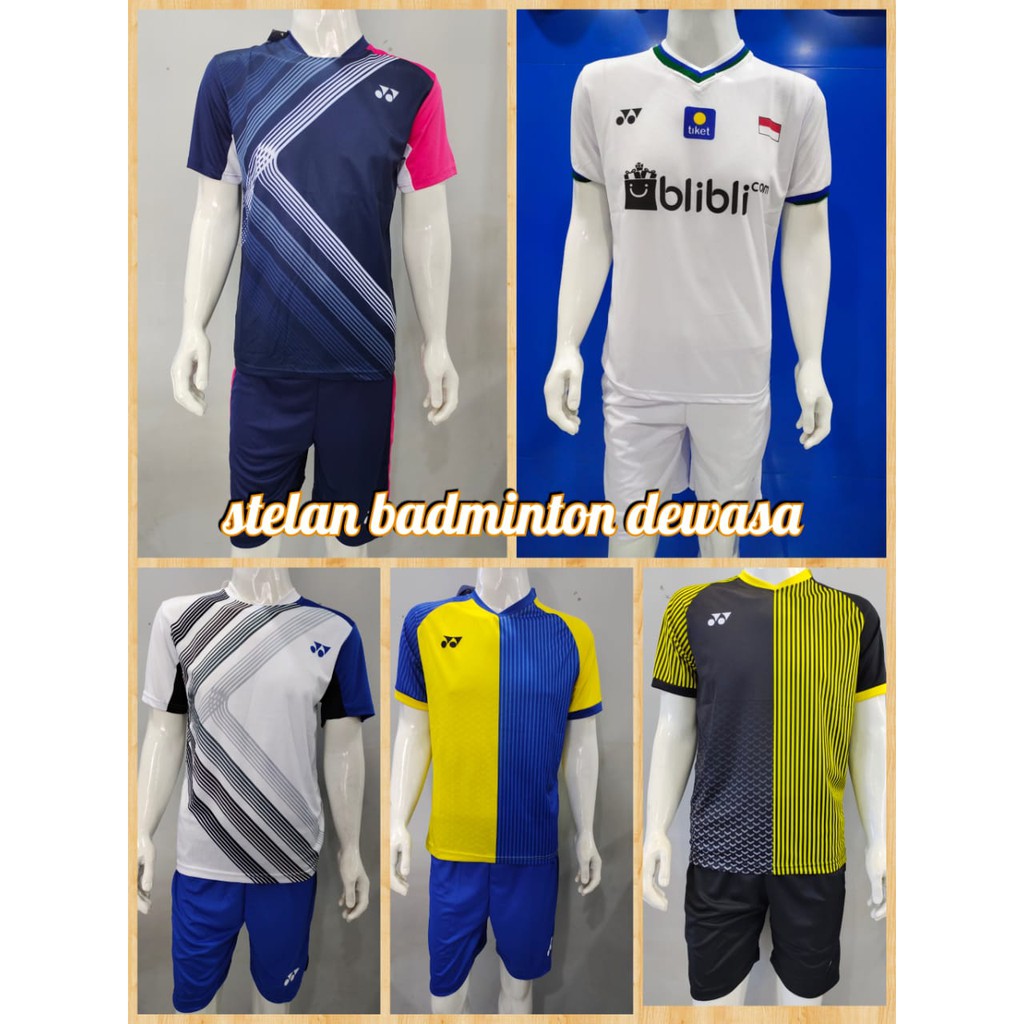 เสื้อผ้าแบดมินตัน/ชุด ADULTS BADMINTON JERSEY Y163P-Y156P-Y157P-Y168P-L152P